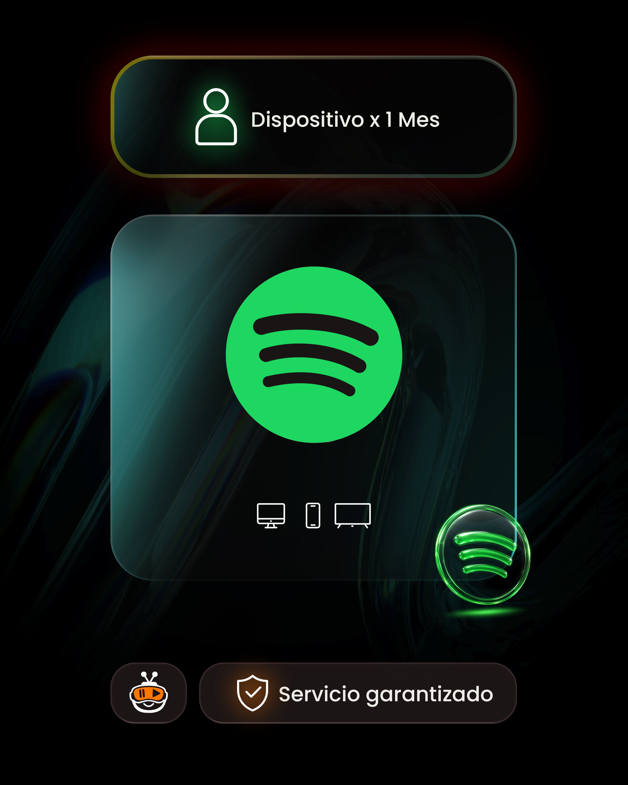 SPOTIFY PREMIUM por 1 mes  1