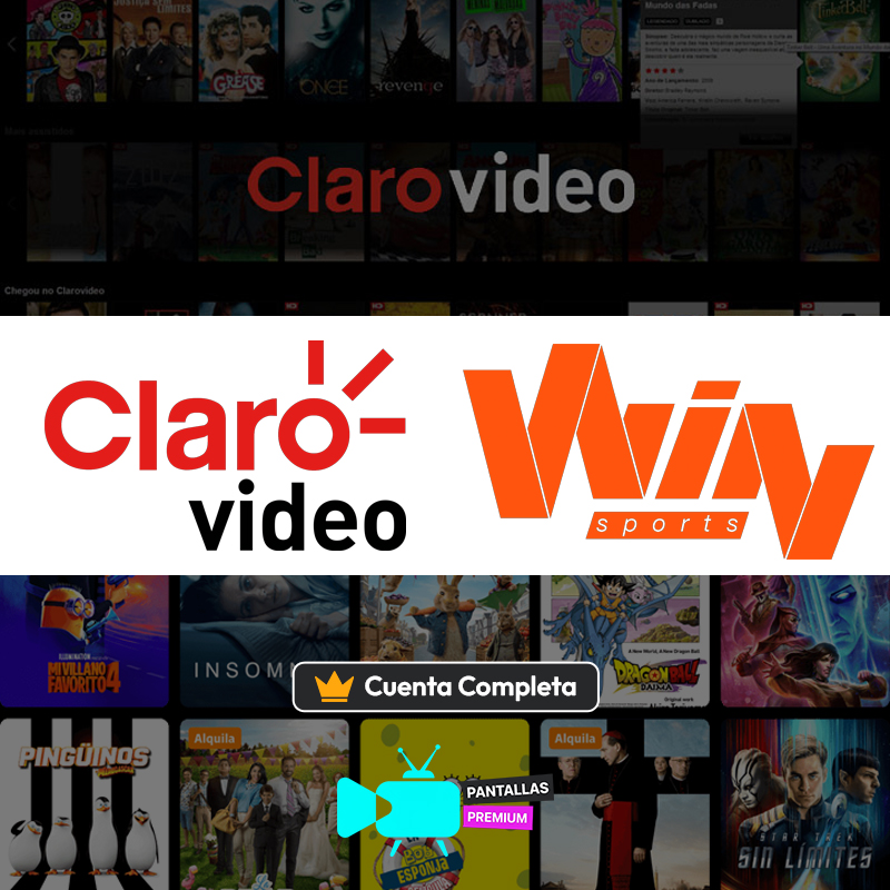 Cuenta Claro Video y Winsports+ 1